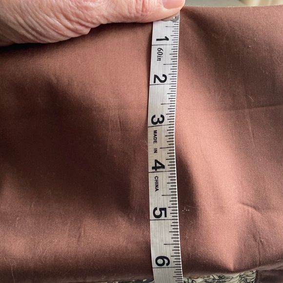 Disney Bambi & Flower Quilted Tote Brown Trim Floral Embroidered Straps - Picture 9 of 11